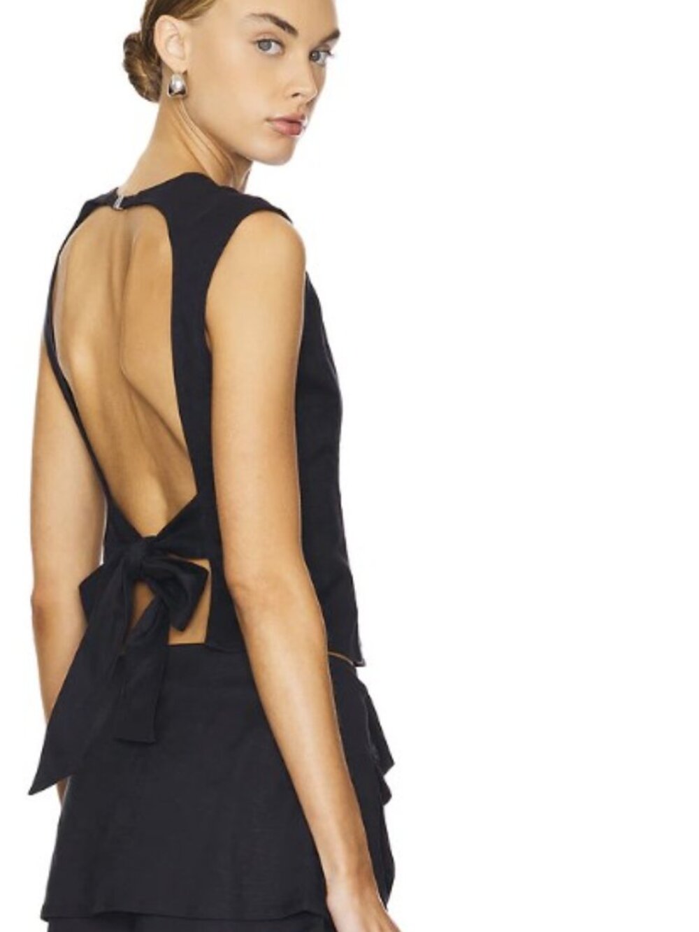 LIONESS Countryside Top in Navy from REVOLVE